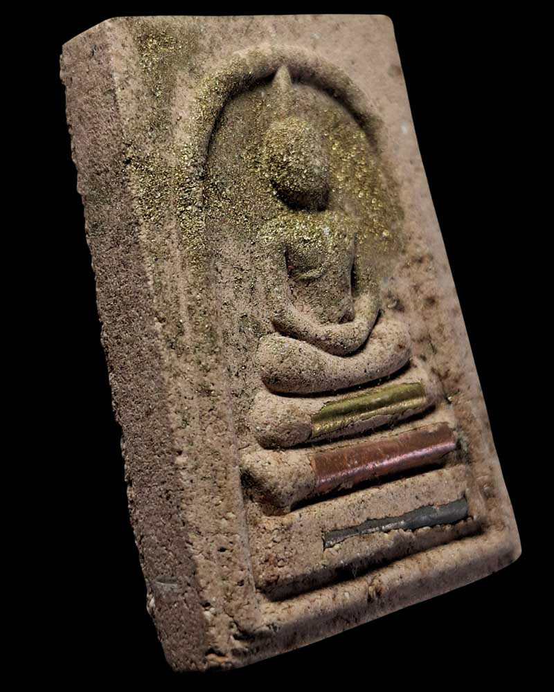 พระสมเด็จ รุ่นแรก  หลวงพ่อหนู สุวณฺโณ วัดอัมพวนาราม จ.ร้อยเอ็ด - 3