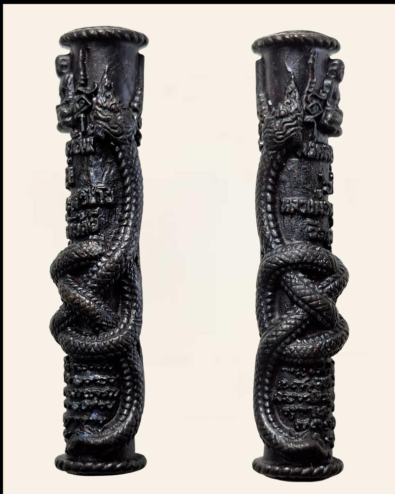  ตะกรุดเกศา หลวงพ่อหนุน สุวิชโย วัดพุทธโมกข์ จ.สกลนคร - 4