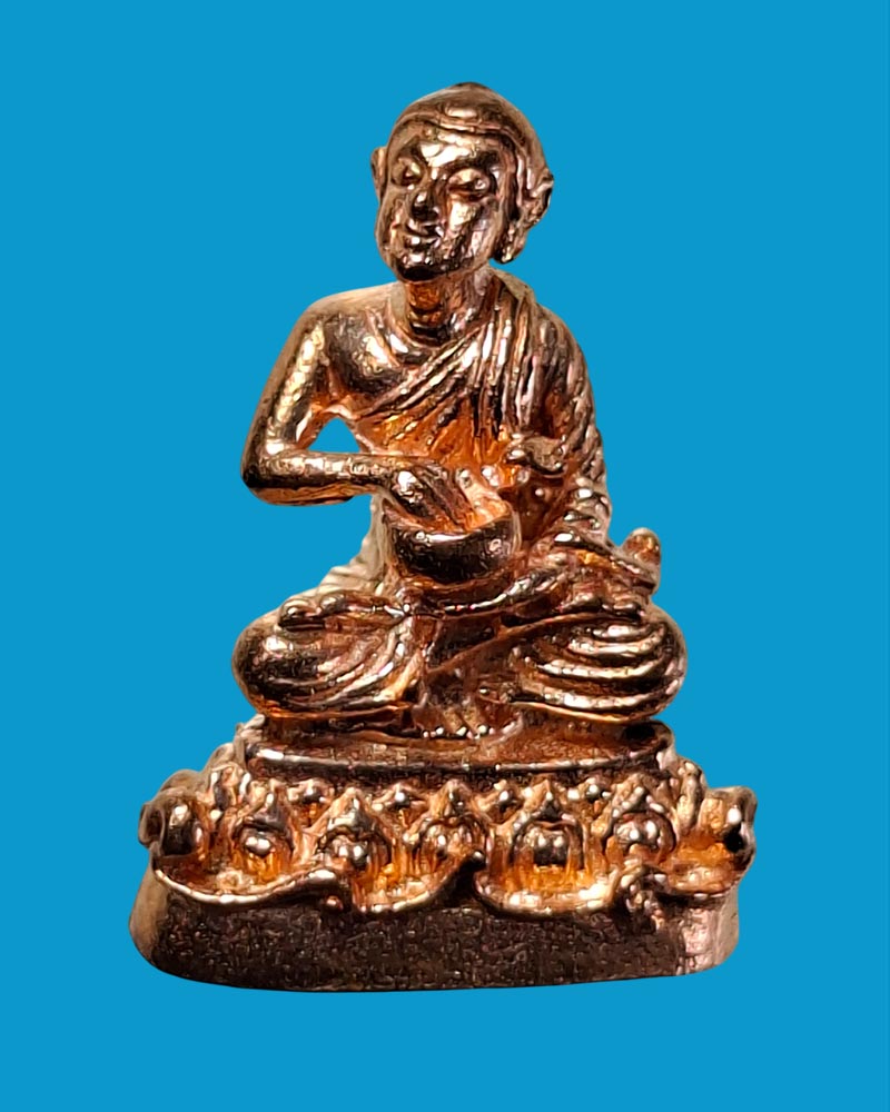 พระอุปคุตจกบาตร ครูบาอริยชาติ วัดแสงแก้วโพธิญาณ - 2