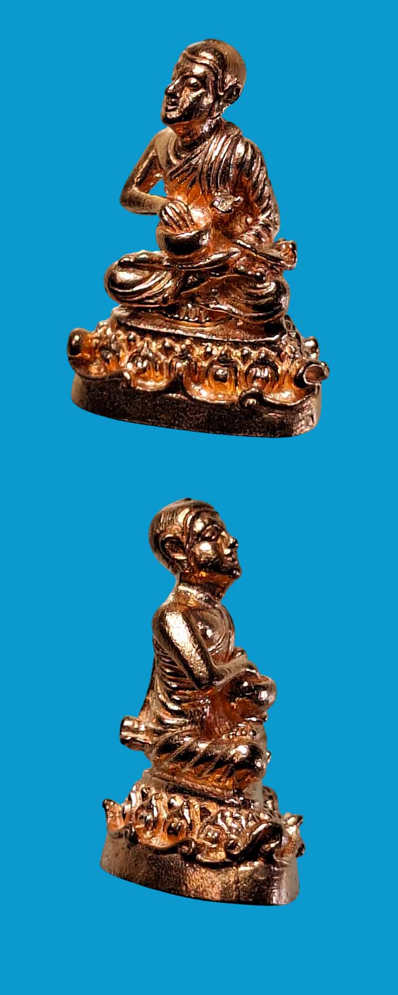 พระอุปคุตจกบาตร ครูบาอริยชาติ วัดแสงแก้วโพธิญาณ - 3