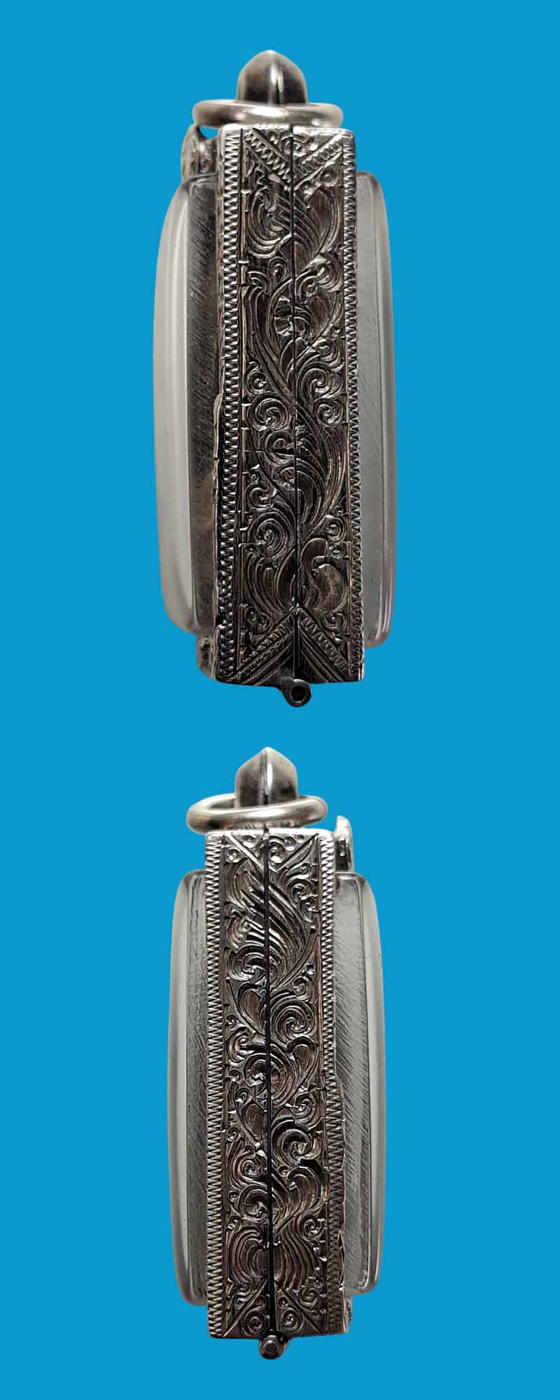 พระผงรูปเหมือน หลวงพ่อผาง วัดอุดมคงคาคีรีเขต ออกวัดดงเค็ง ปี 2517 - 4