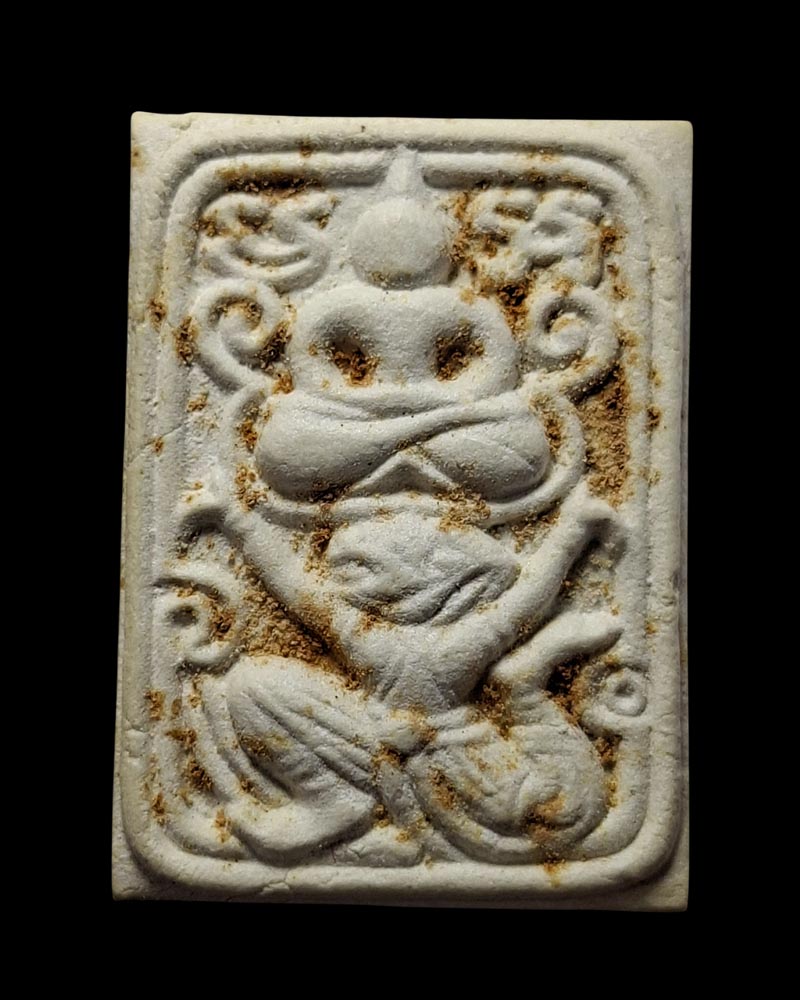 พระผงกรุวัดคู้สลอด 2 พิมพ์ทรงหนุมาน - 2