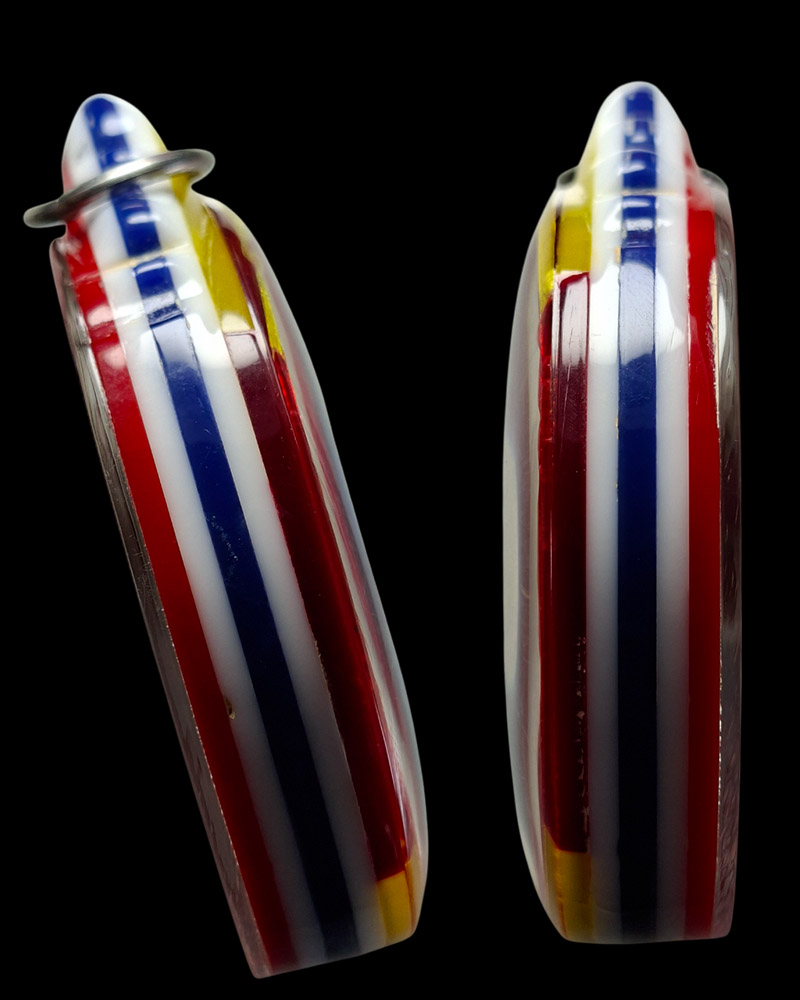 พระผงหลวงพ่อเพี้ยน วัดเกริ่นกฐิน  ปี2550  ตะกรุดทองคำ 3 ดอก - 4