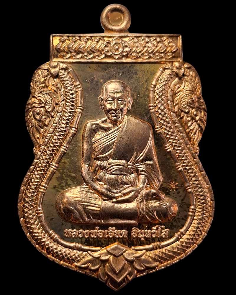 เหรียญเสมารูปเหมือนครบ 7 รอบ หลวงพ่อเอียด วัดไผ่ล้อม - 2