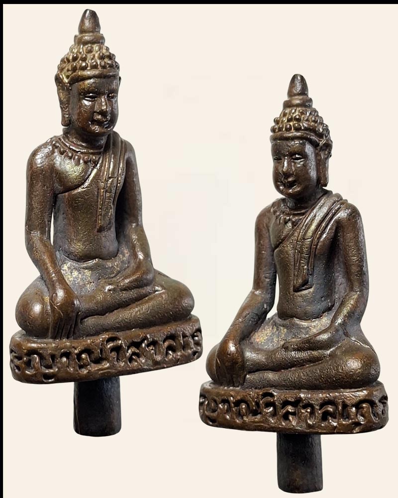 พระยอดธง รุ่น 1 หลวงปู่หา สุภโร วัดสักกะวัน (ภูกุ้มข้าว) จ.กาฬสินธุ์ - 3