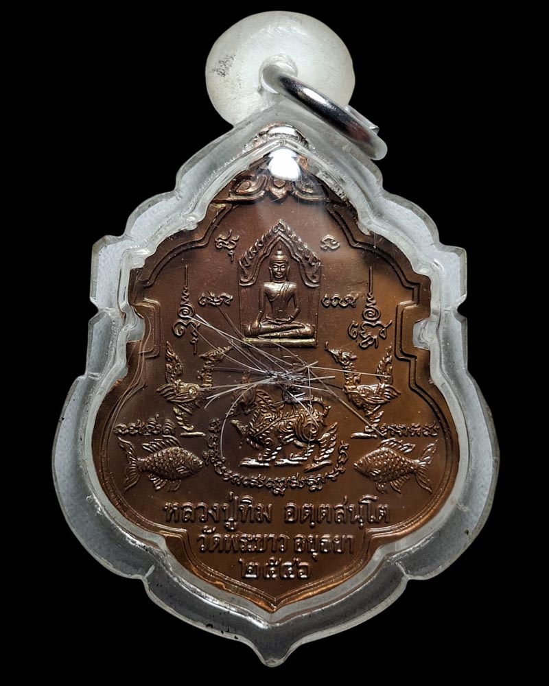 เหรียญอาร์มหันข้าง หลวงปู่ทิม วัดพระขาว  วัดพระขาว ปี 2546 - 3