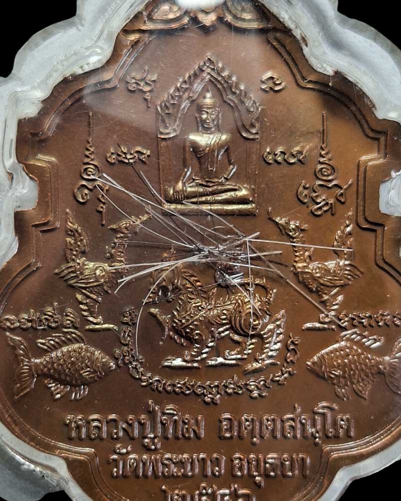 เหรียญอาร์มหันข้าง หลวงปู่ทิม วัดพระขาว  วัดพระขาว ปี 2546 - 5