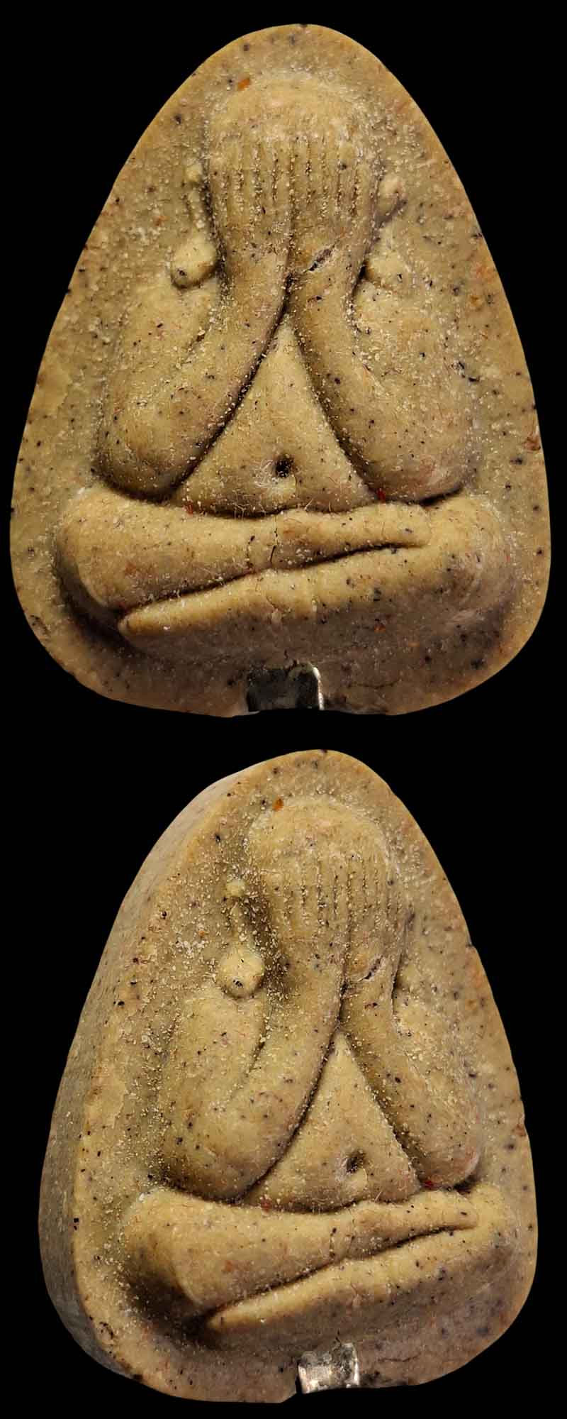 พระปิดตา  รุ่นแรก พระอาจารย์ขวัญ วัดทับยายเชียง พิษณุโลก - 4