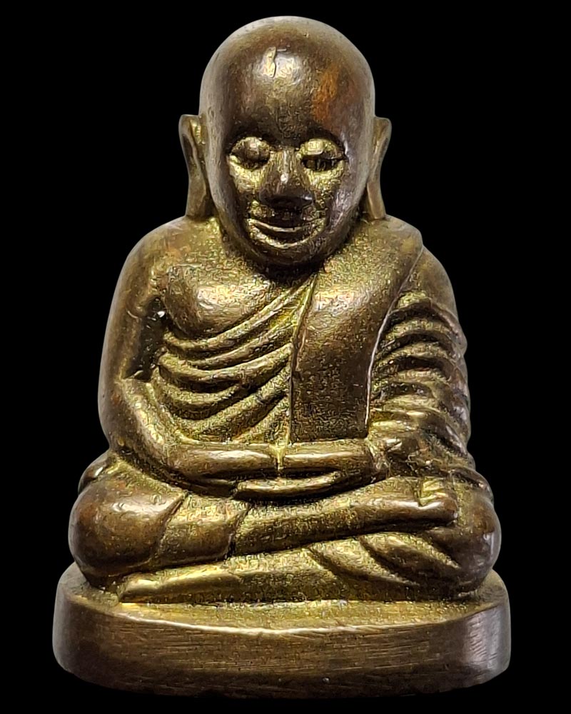 รูปหล่อ หลวงพ่อเงิน วัดบางคลาน รุ่น 91 ปี กรมเสมียนตรา ปี 2543 - 3