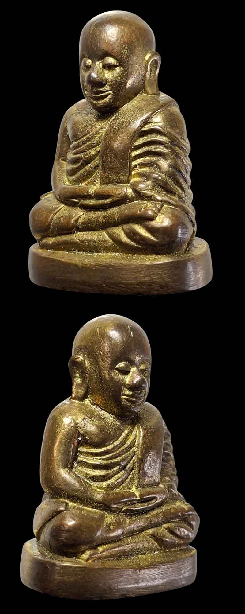 รูปหล่อ หลวงพ่อเงิน วัดบางคลาน รุ่น 91 ปี กรมเสมียนตรา ปี 2543 - 4