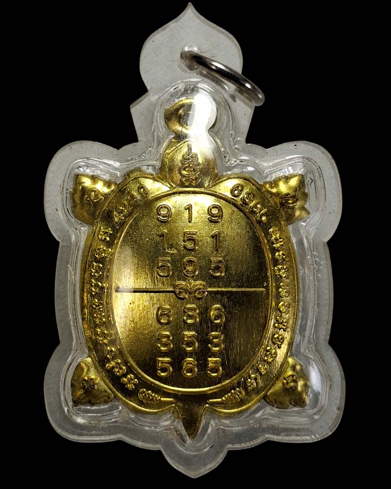 เหรียญพญาเต่าเรือน รุ่นเต่าเนรมิต หลวงพ่อพิเชฐ วัดโคกหม้อ (1) - 2