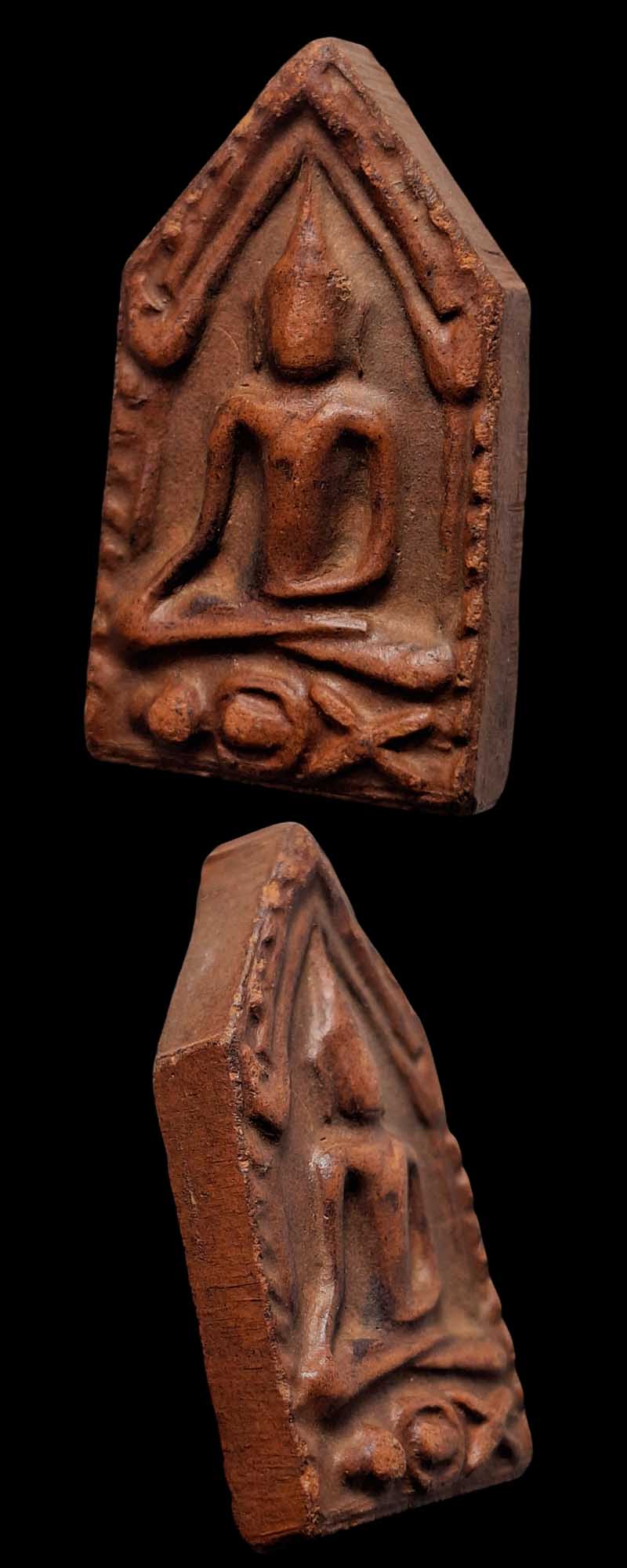 พระขุนแผนประทับกุมารทอง หลวงปู่กล้าย วัดหงษ์รัตนาราม - 3