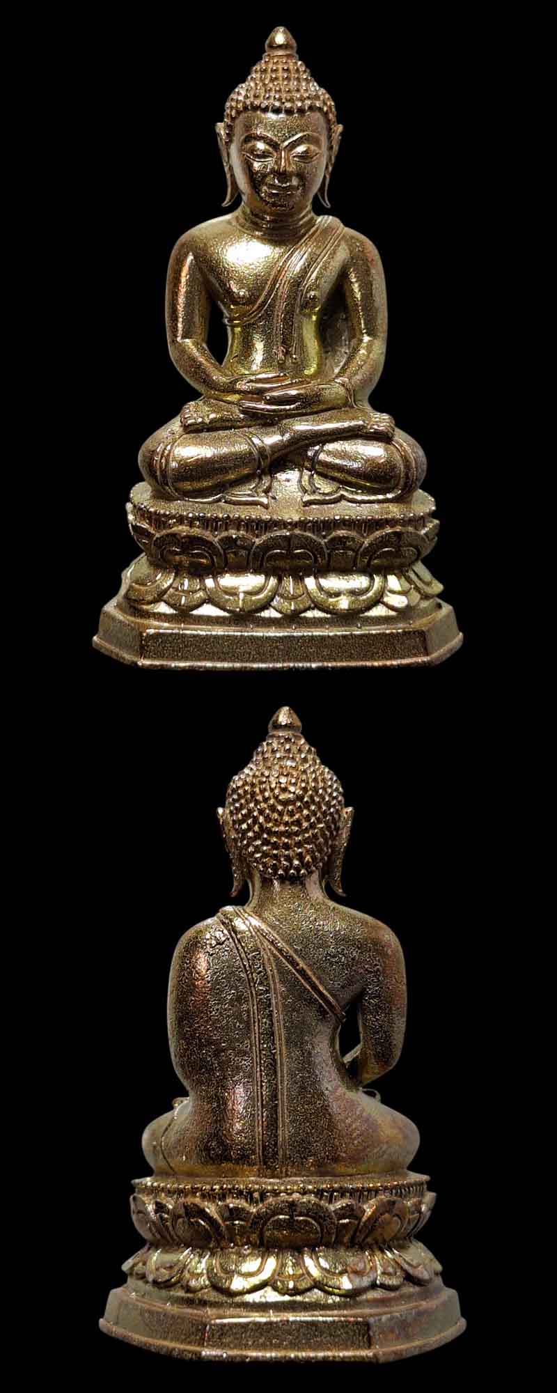 พระกริ่ง พุทโธมหาเศsษฐี (พระคลัง​มหาเศsษฐี)​ วัดสันป่าม่วง​ ​ จ.พะเยา​  - 2