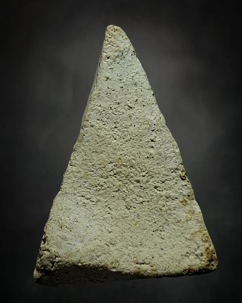 พระผงอิทธิเจ พิมพ์สมเด็จสามเหลี่ยม  หลวงพ่อผึ่ง วัดสว่างอารมณ์ราษฎร์ - 3