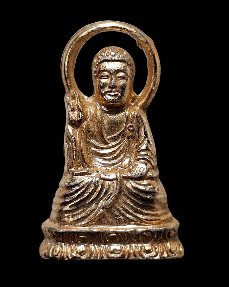 พระอมิตตาพุทธเจ้า ท่านเจ้าคุณโพธิ์แจ้งมหาเถระ วัดโพธิ์แมนคุณาราม  - 2