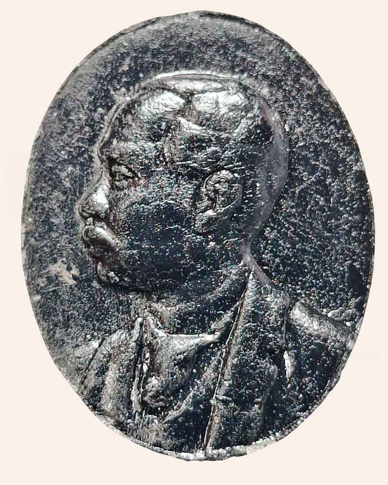 พระตรีมูรติ พระปิยะมหาราช รุ่นดีรวย สารพัดดี หลวงปู่ดี วัดเทพากร - 3