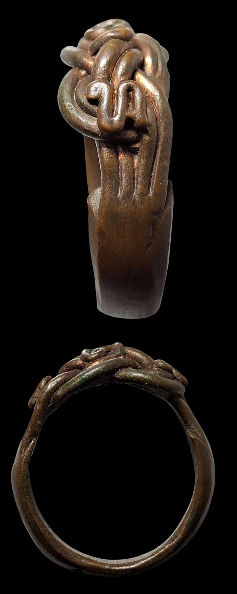 แหวนพิรอดกันภัย หล่อโบราณ ของหลวงพ่อเต้า วัดเกาะวังไทร - 3