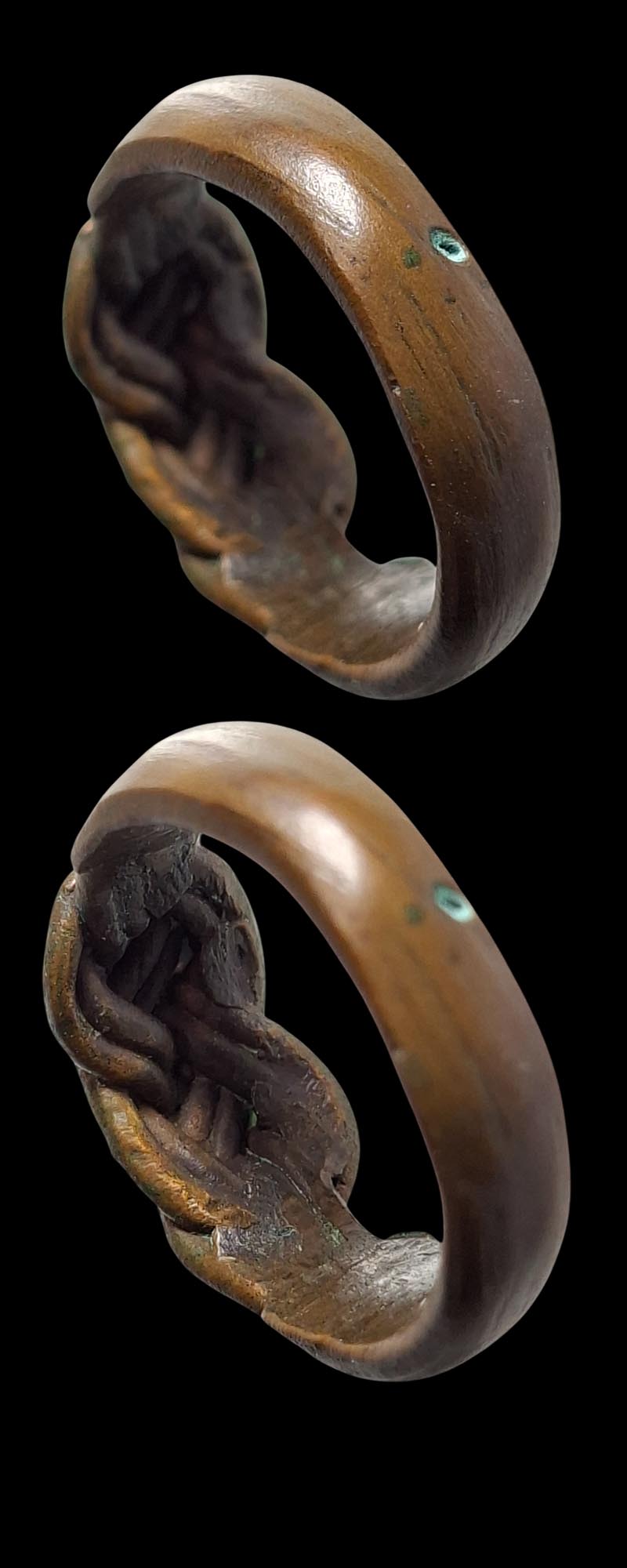 แหวนพิรอดกันภัย หล่อโบราณ ของหลวงพ่อเต้า วัดเกาะวังไทร - 4