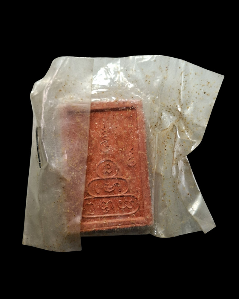 พระผงพุทธโคดม (ปรกโพธิ์ )หลวงปู่เทียม สิริปัญโญ วัดกษัตราธิราช - 4