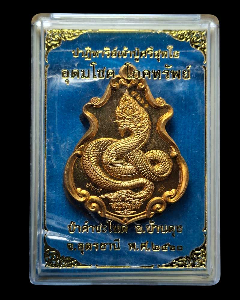  เหรียญปาดตาลอุดมโชค โภคทรัพย์ เนื้อนำฤกษ์  ปี 2560 เจ้าปู่ศรีสุทโธ วัดป่าคำชะโนด  - 5