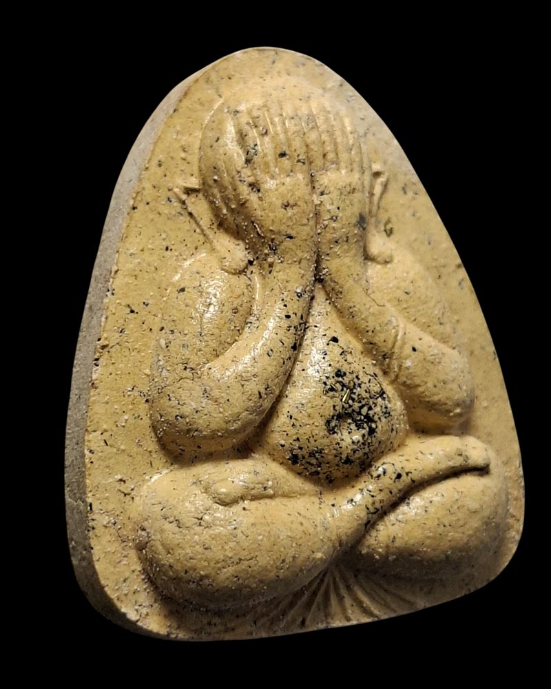 พระปิดตา หลวงปู่แว่น ครบรอบ 85 ปี ผสมแร่เหล็กไหล - 3