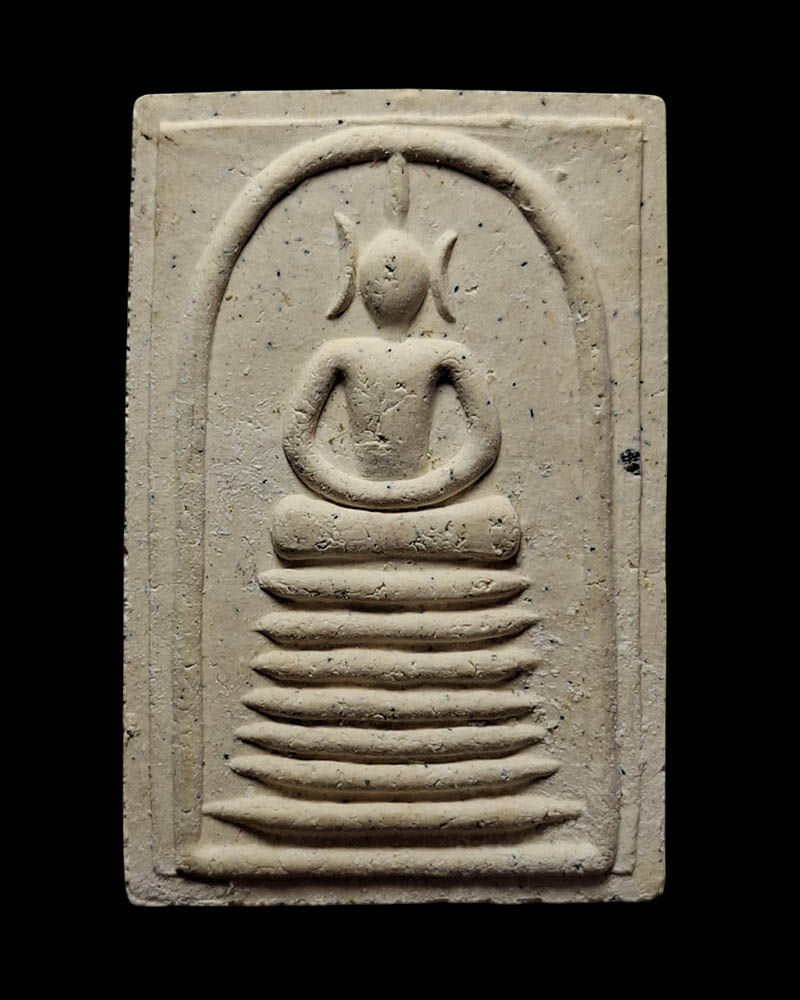 พระสมเด็จผงไม้เท้าหลวงปู่มั่น หลวงพ่อวิริยังค์ วัดธรรมมงคล ปี2541 - 2