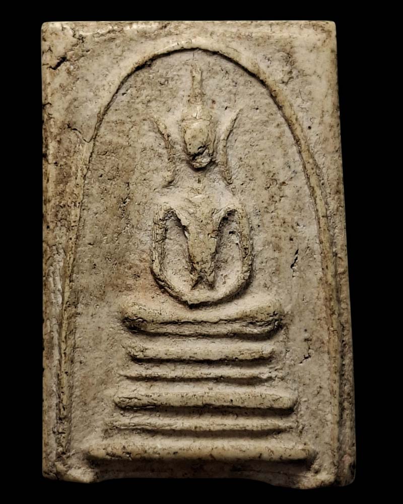 พระสมเด็จกรุต้นพิกุล หลวงพ่อกวย วัดโฆสิตาราม - 2