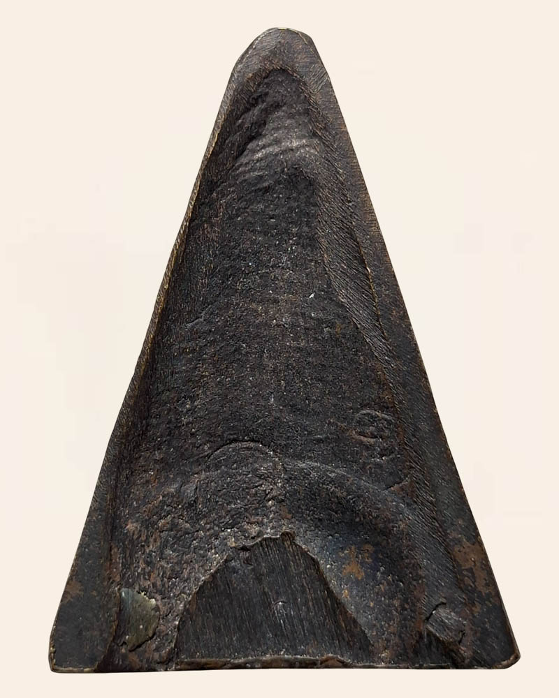 พระพิมพ์พระนางพญา หล่อโบราณ พระอาจารย์ เชื้อ หนูเพชร - 3