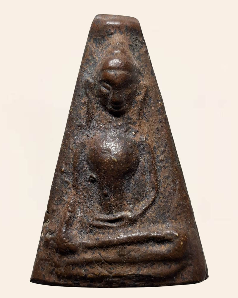 พระพิมพ์พระผงสุพรรณ  หล่อโบราณ พระอาจารย์ เชื้อ หนูเพชร - 2