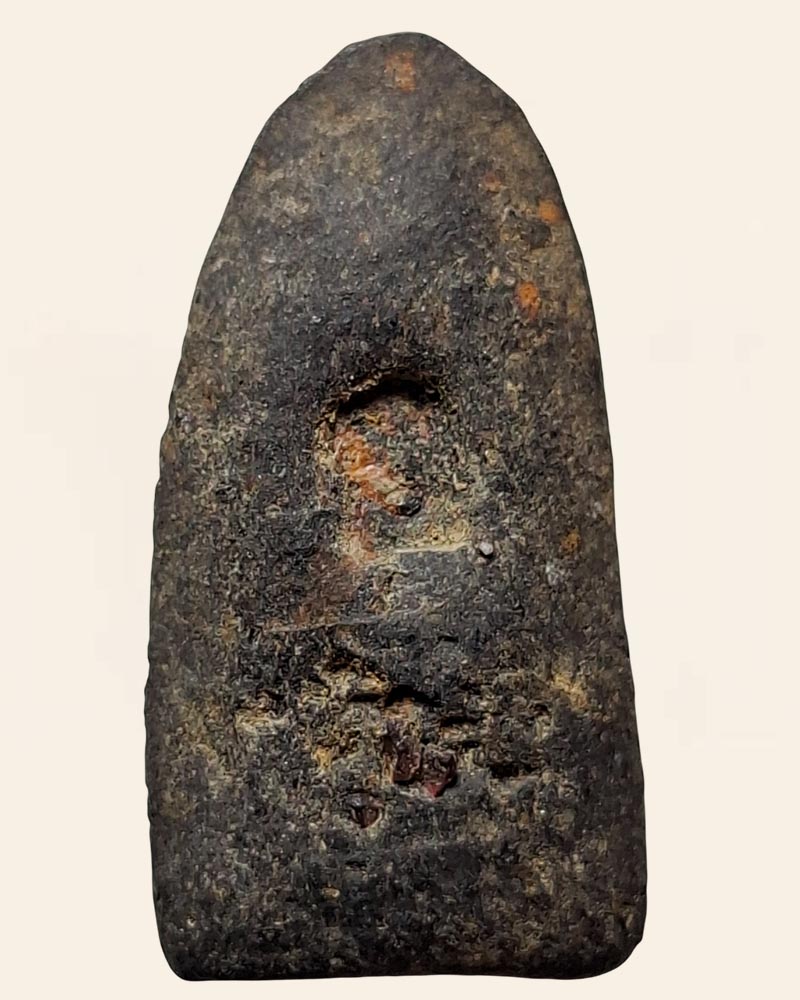 พระรอด หลัง อ รุ่นแรก ครูบาอินทร วัดสันป่ายางหลวง จ.ลำพูน - 3