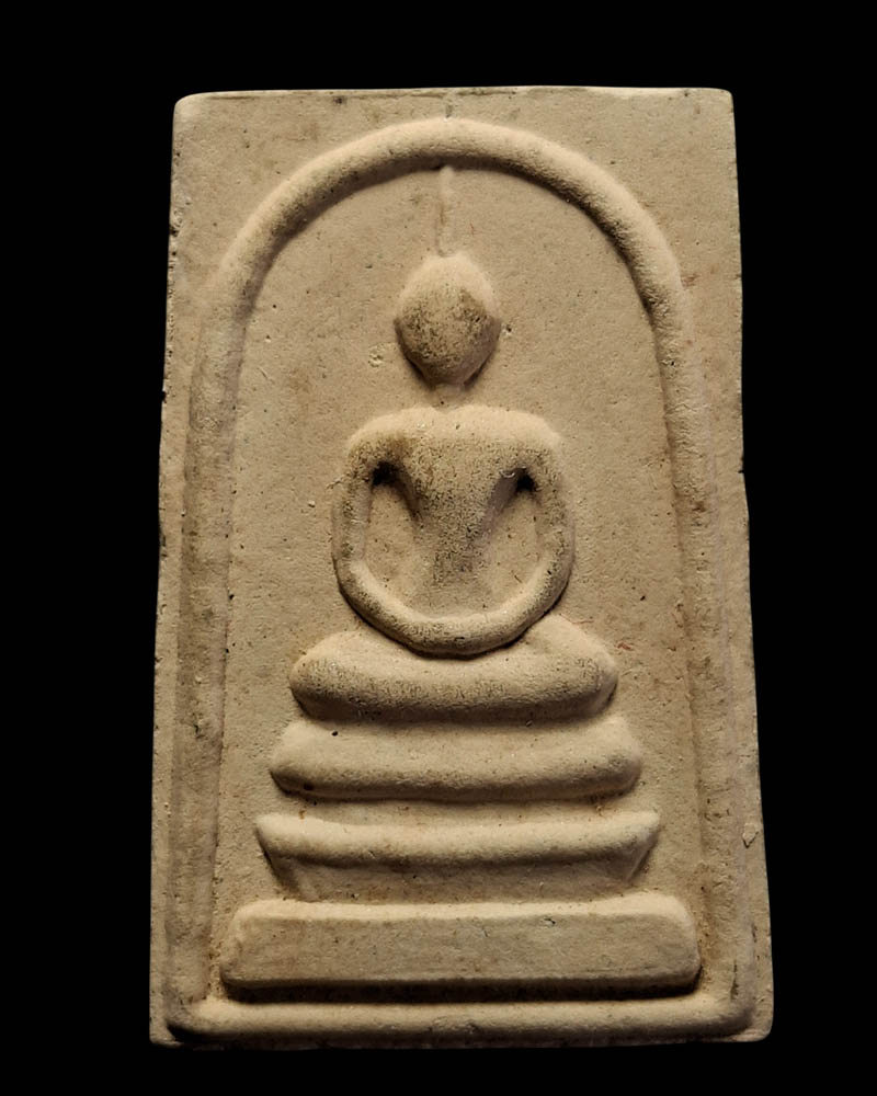  พระสมเด็จพิมพ์ใหญ่เกศทะลุซุ้ม หลัง จปร หลวงพ่อเกษม เขมโก ปี35  - 2