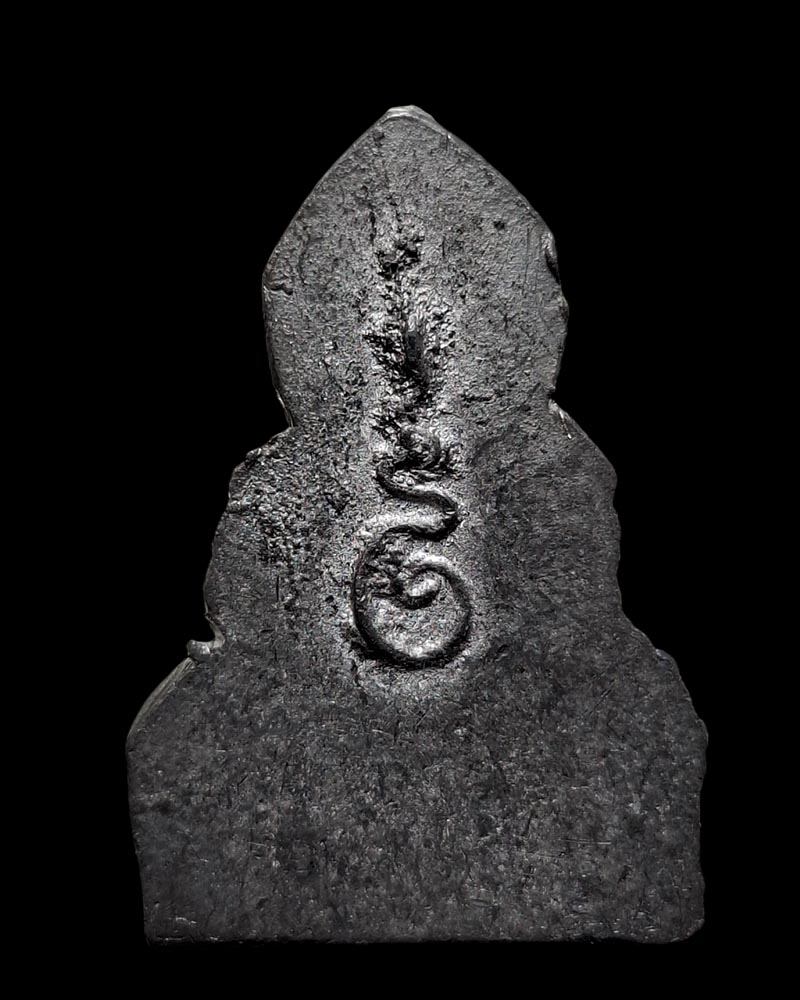 หลวงพ่อเณร หลวงตาจวน วัดไก่เตี้ย สุพรรณบุรี เนื้อชิน - 3