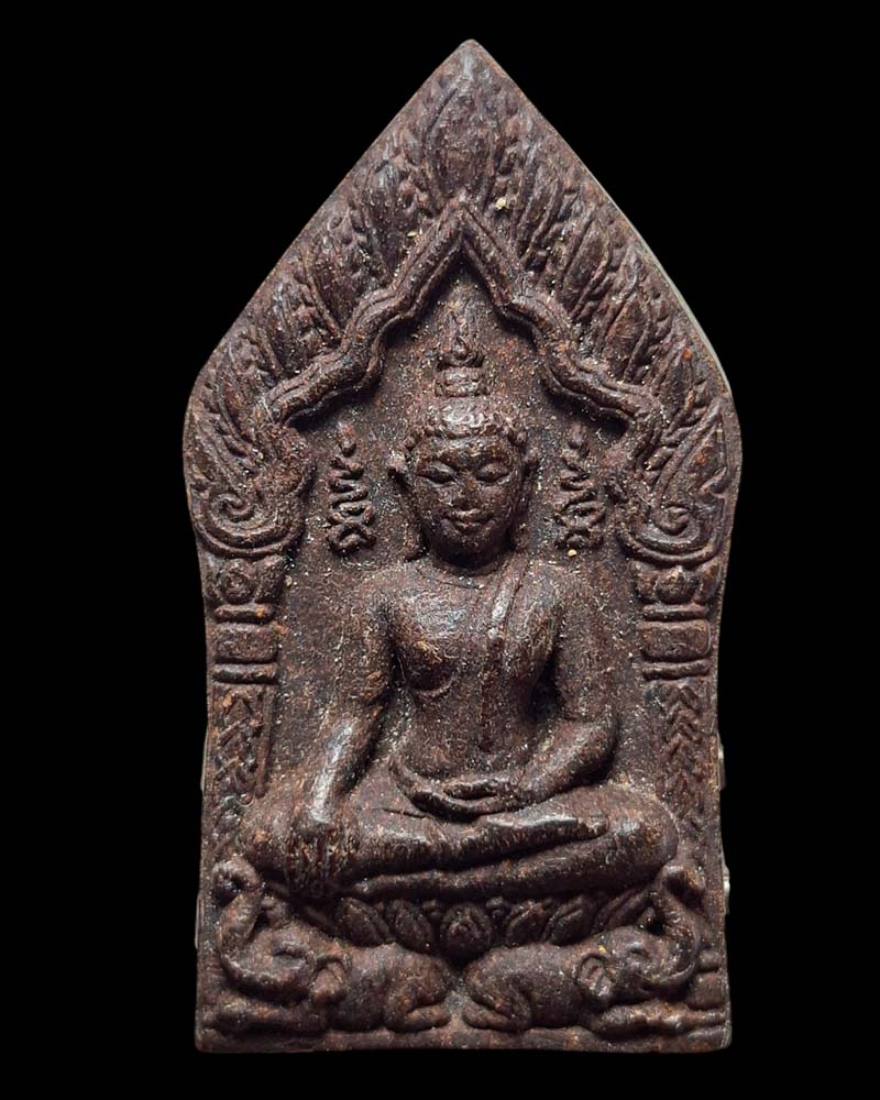 ขุนแผนพญาช้างหลง หลวงพ่อสม  วัดวังแพ สระบุรี ฝังตะกรุด 9 ดอก - 2