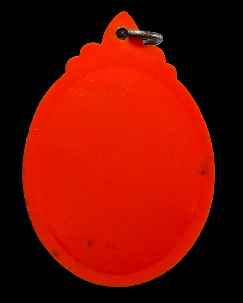 พระผงรูปเหมือนเต็มองค์ พิมพ์รูปไข่รุ่นแรก พระอาจารย์บุญมา ฐิตเปโม - 3