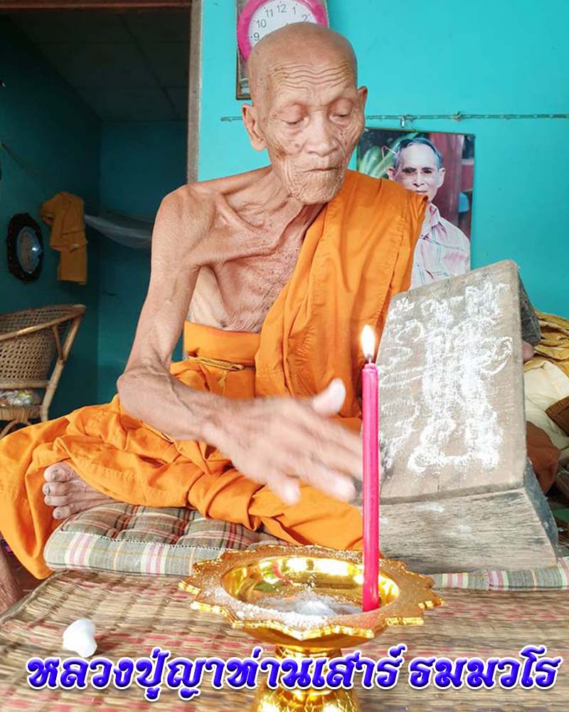 พญาแมลงปอเรียกทรัพย์  หลวงปู่ญาท่านเสาร์ ธมมวโร  - 1