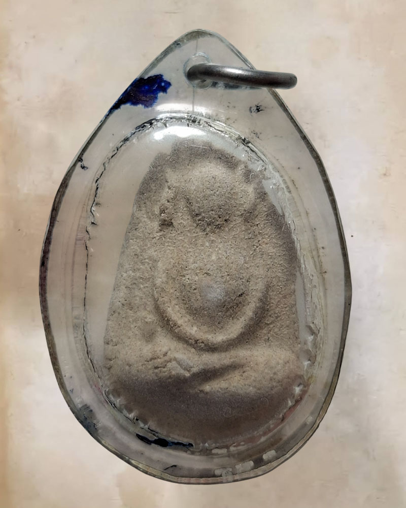 พระผงมหาว่าน หลวงพ่อผอง วัดพรหมยาม พิมพ์ตุกตา  - 2