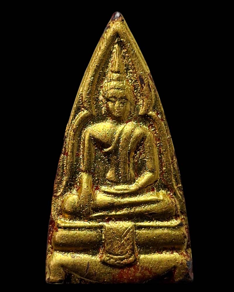 พระเนื้อชินตะกั่ว พิมพ์ใหญ่ หลวงปู่เทียม วัดกษัตราธิราช - 2