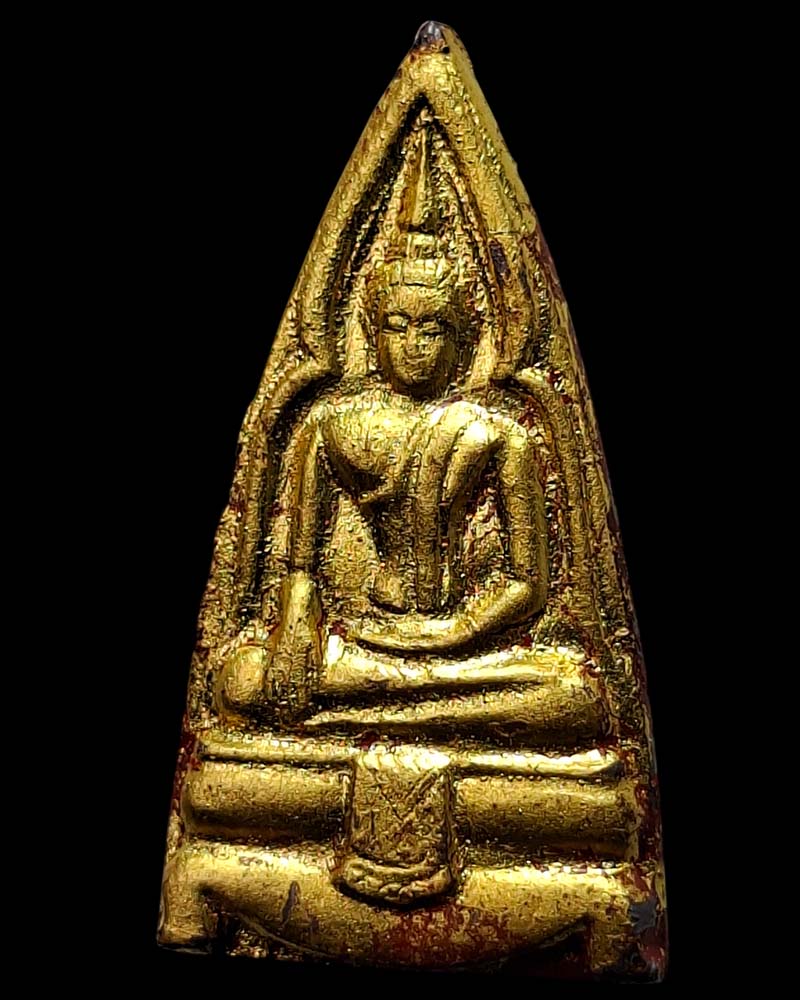 พระเนื้อชินตะกั่ว พิมพ์ใหญ่ หลวงปู่เทียม วัดกษัตราธิราช - 3