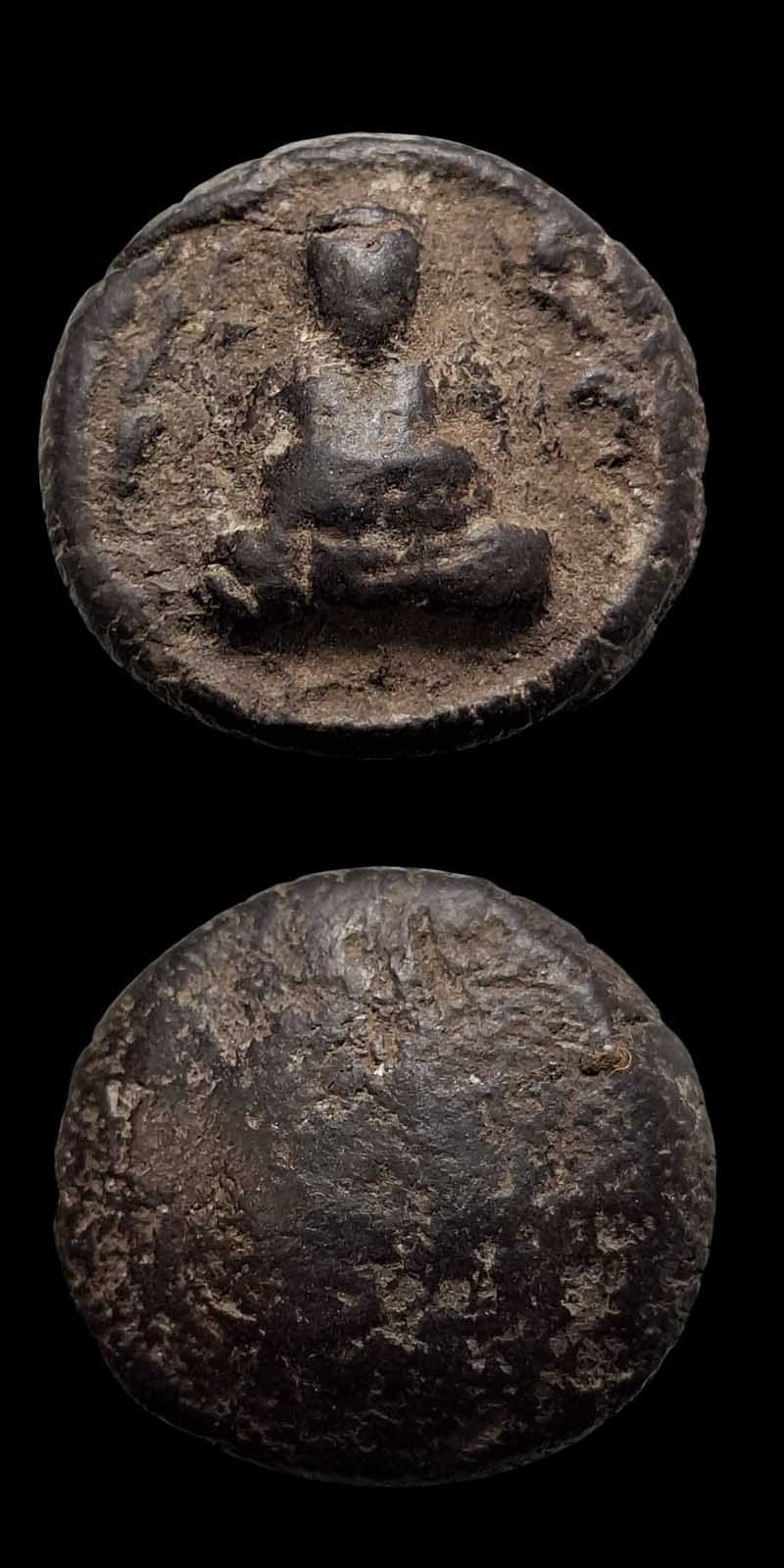 พระสังกัจจายน์เนื้อดินผสมผงดินหน้าตะโพน หลวงพ่อ แช่ม วัดตาก้อง  - 2