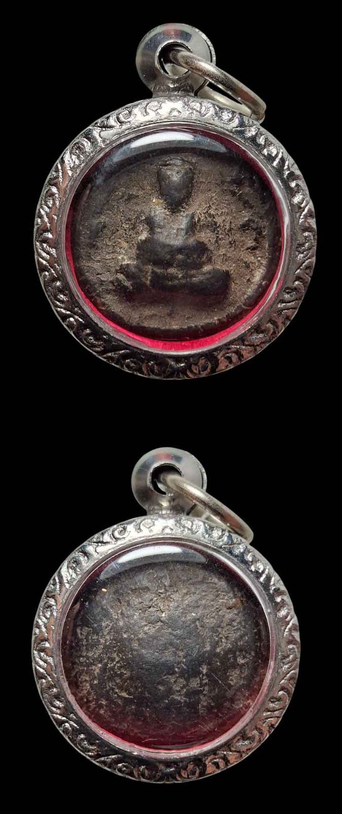 พระสังกัจจายน์เนื้อดินผสมผงดินหน้าตะโพน หลวงพ่อ แช่ม วัดตาก้อง  - 3