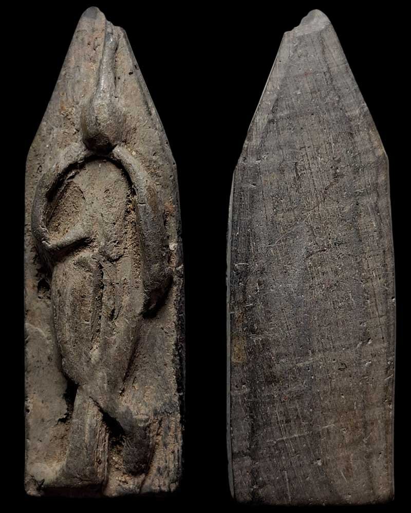 พระลีลาขาไขว้ กรุวัดคู้บอน หลวงปู่ทอง วัดราชโยธา ปลุกเสก - 3