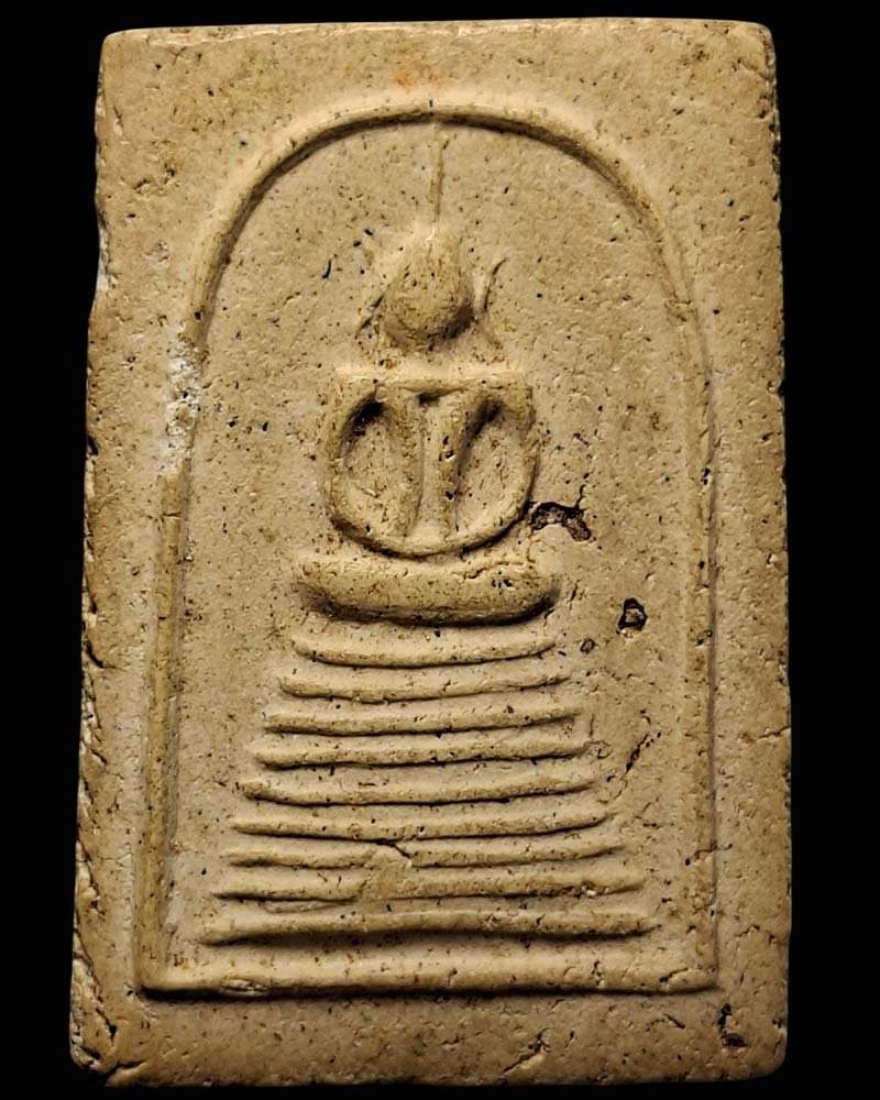 พระสมเด็จผง 12 นักษัตร หลวงพ่อละมูล วัดเสด็จ   ตะกรุด  1 ดอก - 2