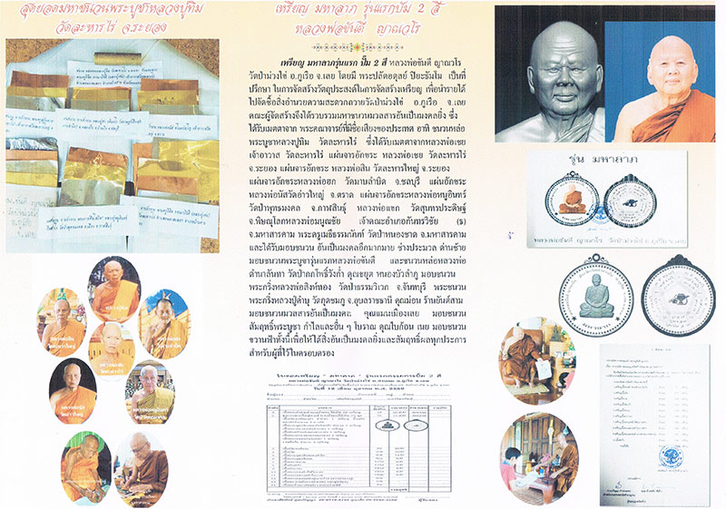 เหรียญมหาลาภ หลวงพ่อขันตี ญาณวโร วัดป่าม่วงไข่ อ.ภูเรือ จ.เลย ครับผม