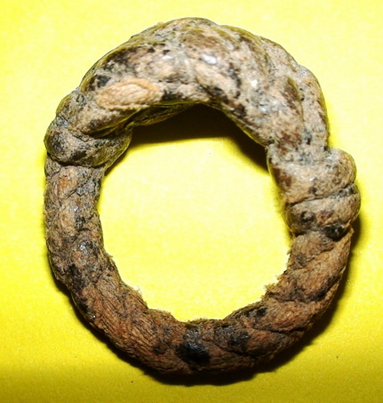 แหวนพิรอด หลวงพ่อม่วง วัดบ้านทวน (สภาพใช้)