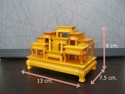 โต๊ะหมู่บูชาจิ๋วสวยมาก