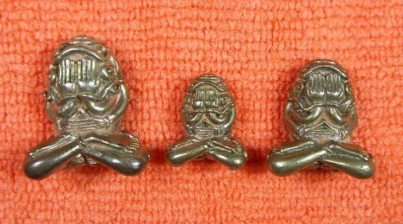 ด่วน!...แรงสุดๆ...ใบสุดท้ายแล้ว...กับใบจองชุดกรรมการเล็ก เนื้อนวะแก่ทองคำ พระปิดตามหาอุตตโม ลพ.สาคร