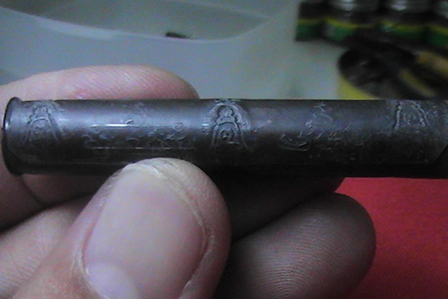 ตะกรุดหลวงพ่อพรหมระฆัง 3 ใบครับ มีจาร