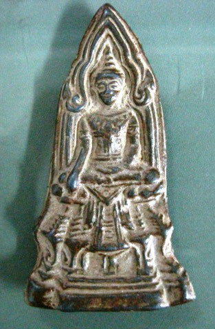 พระโคนสมอเนื้อชิน พิมพ์ปางมารวิชัย