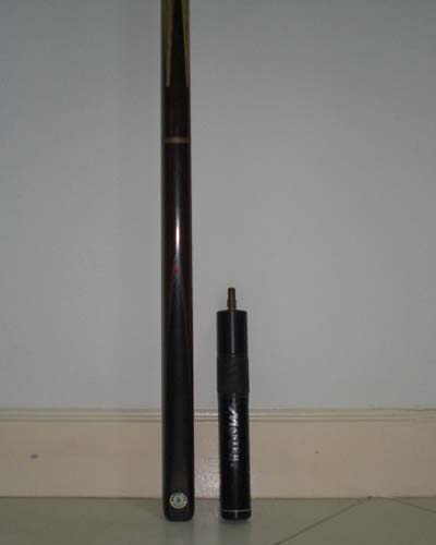 ขายไม้สนุ๊กเกอร์ ต่อสองท่อน มีอ๊อฟชั่น ท่อนต่อเรสยาว ยี่ห้อ master cue++