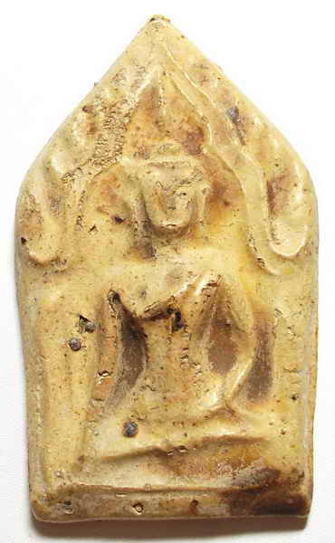 พระขุนแผนเคลือบ กรุทุ่งมะขามหย่อง อยุธยา